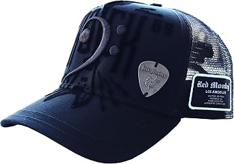 Red Monkey Designs Baseline New Limited Edition Trucker Snapback Hat Cap RM1550 Black