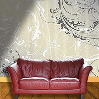 Vista 3 de YANFENQI Papel tapiz mural para pegar y despegar, papel tapiz floral para Baño, decoración de pared, decoración del hogar, versátil para varios