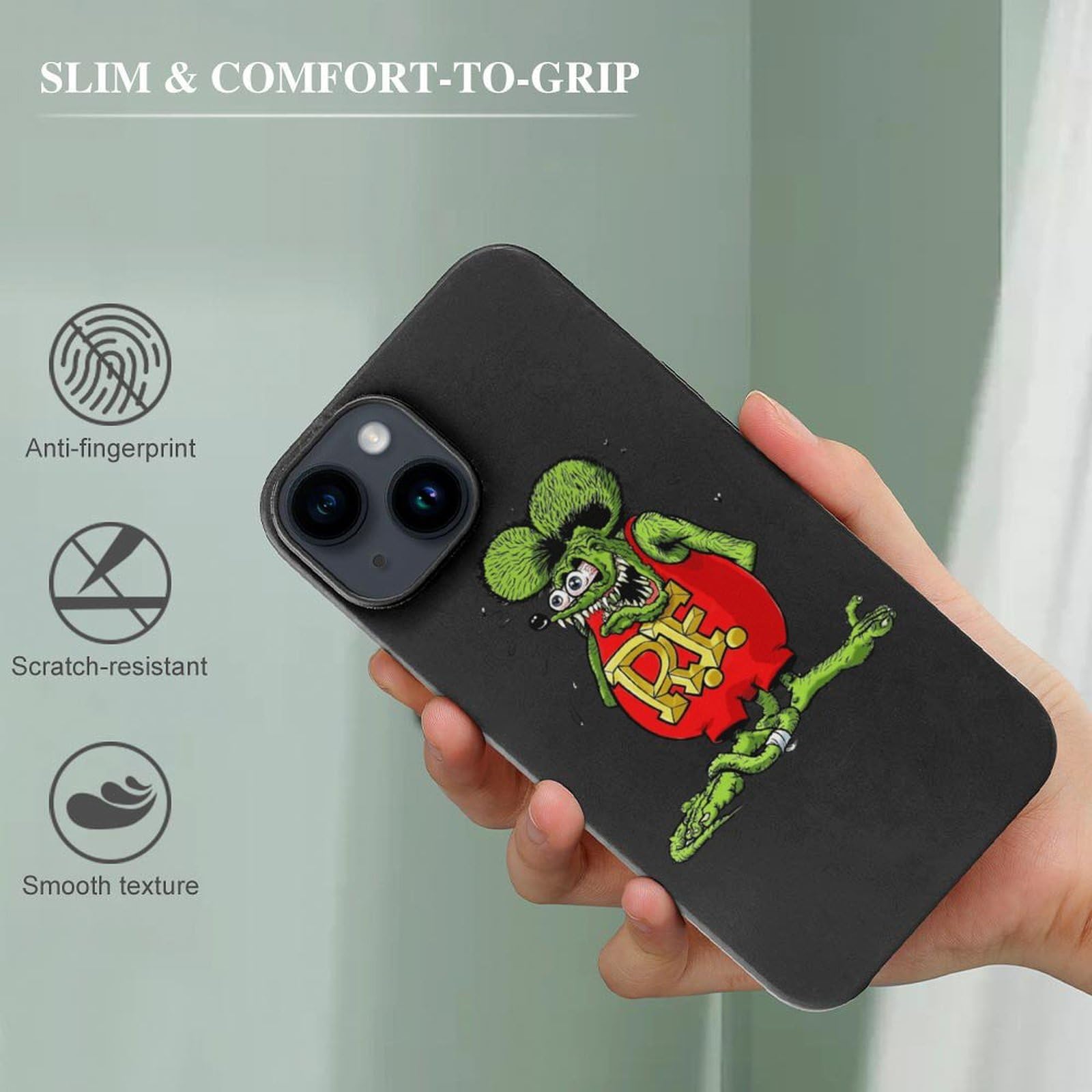 Amazon.co.jp: ラット フィンク iPhone12Proケース TPU スマホケース