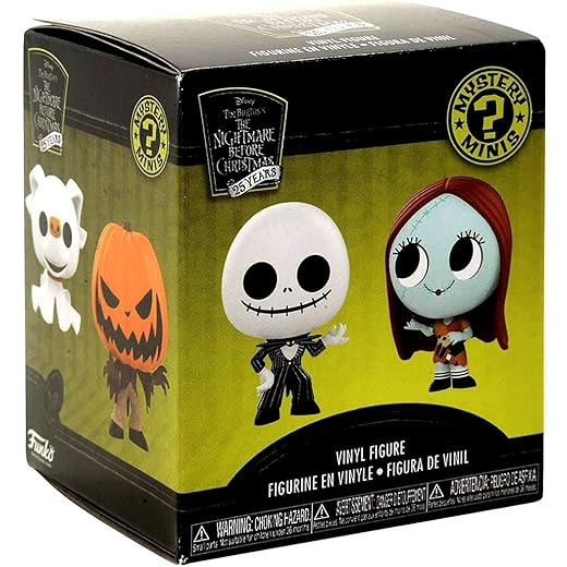Funko Mystery Mini: Nightmare Before Christmas 25Th Anniversary Collectible Figure, Multicolor