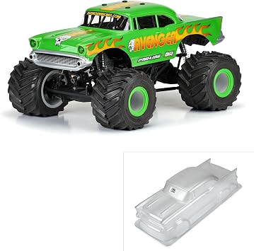 Pro-Line Racing 1957 Chevy Bel Air Avenger Edition Clear Body for Losi LMT Crawler 1/8 MT PRO363000