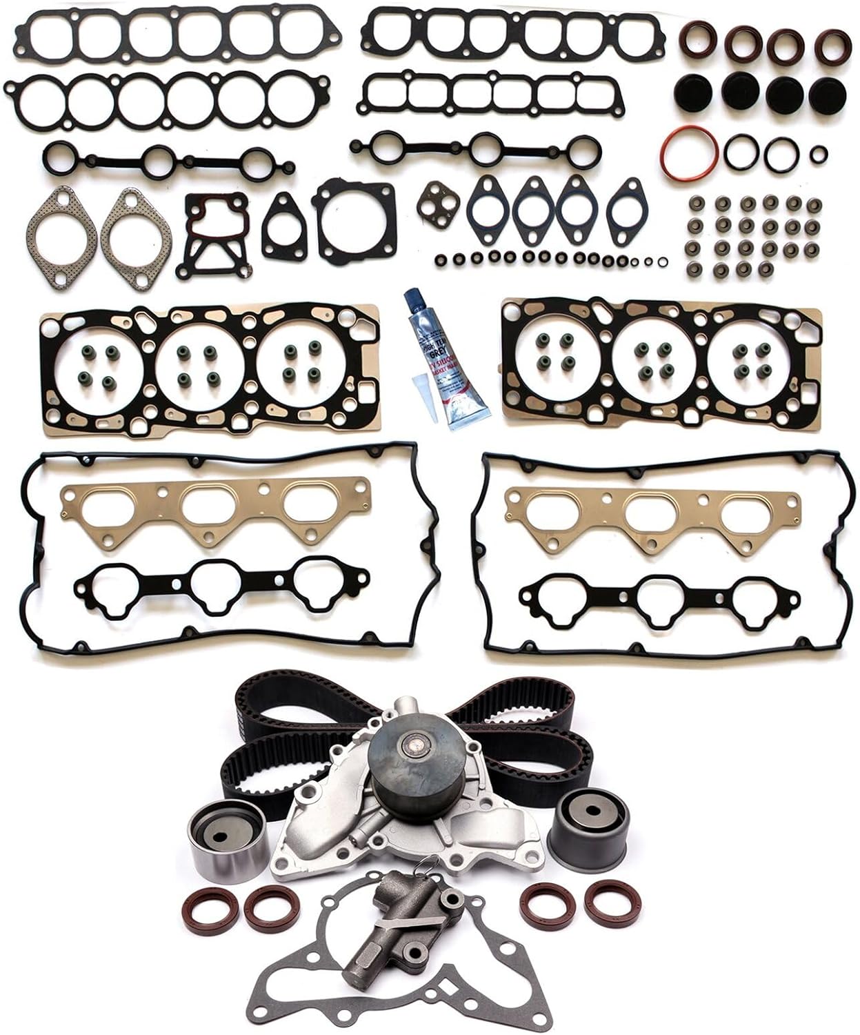 Timing Belt Kit Head Gasket Set Fit for Kia Sedona 3.5L Part Number HS26293PT-1,HS26293P