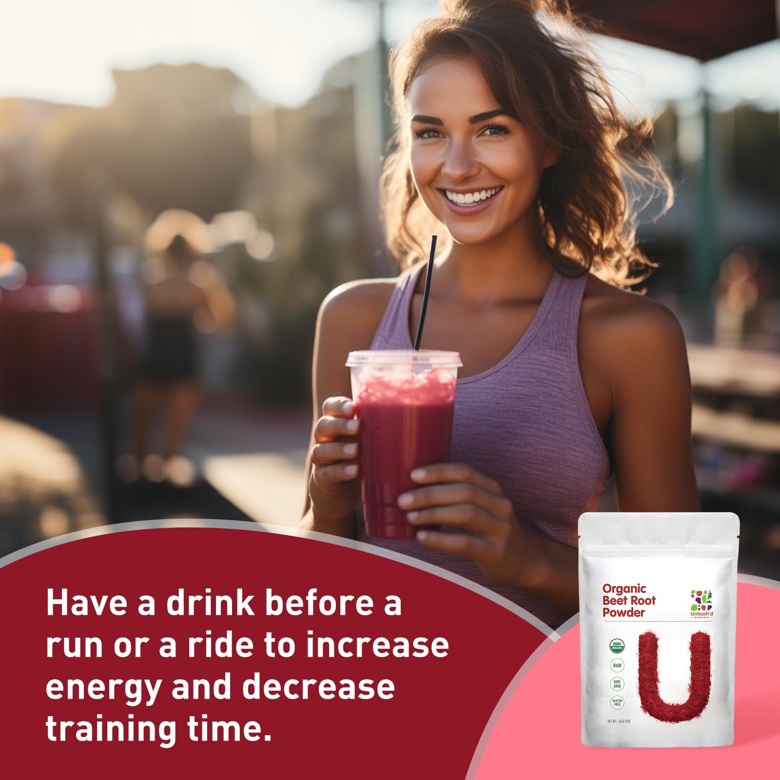 Unleash’d Organic Beet Root Powder 16 oz – 100% Pure Raw Superfood, Non-GMO, Nutrient-Rich Energy & Circulation Support — Amazon image 6