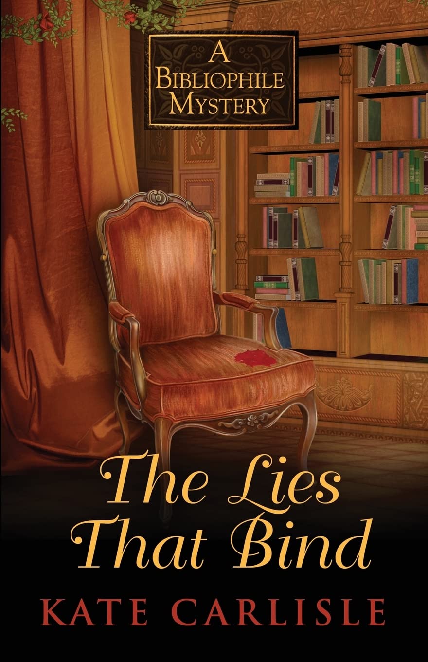 Buy The Lies That Bind (Bibliophile: Wheeler Publishing Large Print Cozy Mystery) — BookShops.in
