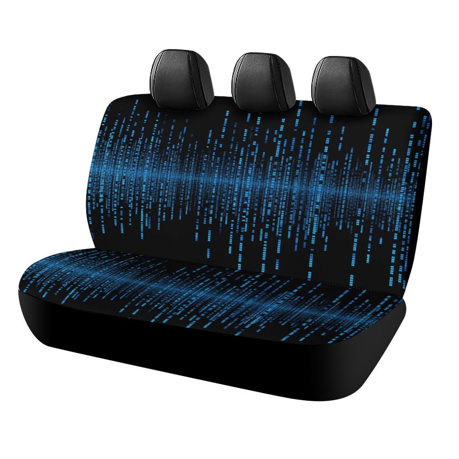 Funda para asiento trasero de coche universal, protector elástico y antideslizante 8