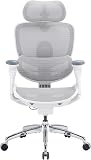 SIHOO Doro C300 V2 Ergonomic Office Chair, Mesh Desk Chair with 8D Armrests & Rotating Lumbar Support, Breathable Computer Chair with 3D Headrest, Seat Depth Adjustment & Tilt for Home Office - 8