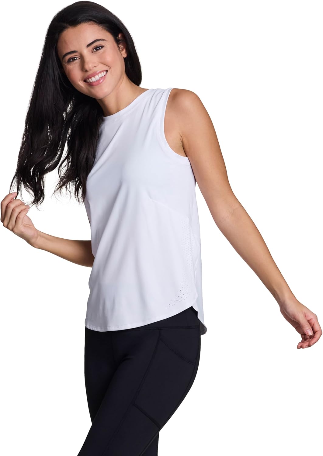 シャイニー ヨガ スクリブル クロップ タンクトップ / Shiny Yoga Scribble Crop Tank Top （black） -  Reebok 公式オンラインショップ THE GYM PEOPLE レディース ワークアウト クロップトップ Tシャツ 半袖 ボクシー ヨガ ランニング  クロップドベーシ Reebok ... RBX アクティブウェア 速乾 タンクトップ 女性用 通気性 軽量 クルーネック ヨガ ランニング タンクトップ