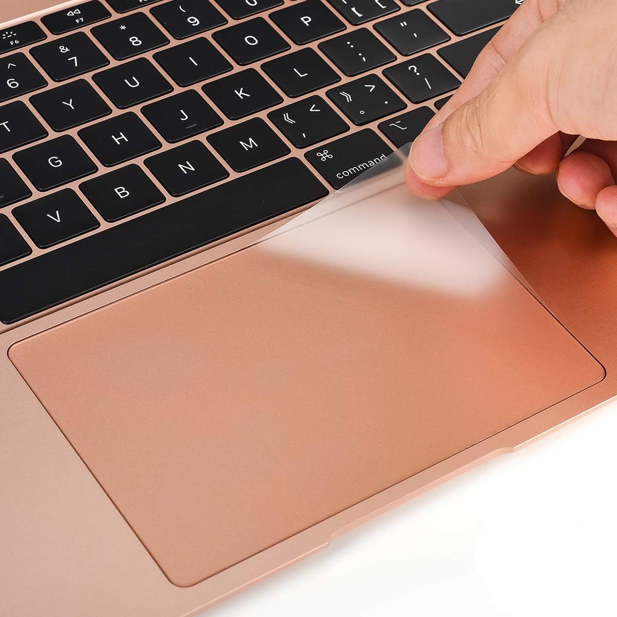 [2 Pack] Trackpad Protector Skin for 2021 2020 MacBook Air 13" A2337 M1 A2179 A1932 Touchpad Cover Skin Scratch Resistant Waterproof for MacBook Air 13" A2337 A2179 A1932 Touch ID Accessories, Clear
