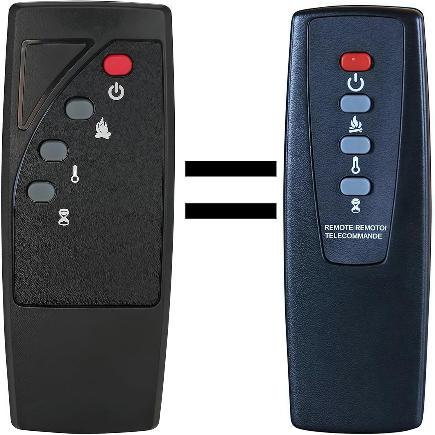 Replacement Remote Control Compatible for Twin Star ClassicFlame Classic Flame Electric Fireplace Stove Heater Infrared 18EF022GRA 18EF022SRA 23EF022GRA 23EF022SRA 26EF022GRA 26EF022SRA