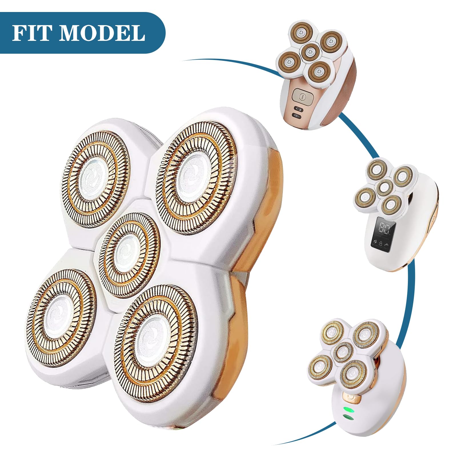 ZAHRVIA 5 Blades Women Shaver Replacement Heads - Image 4