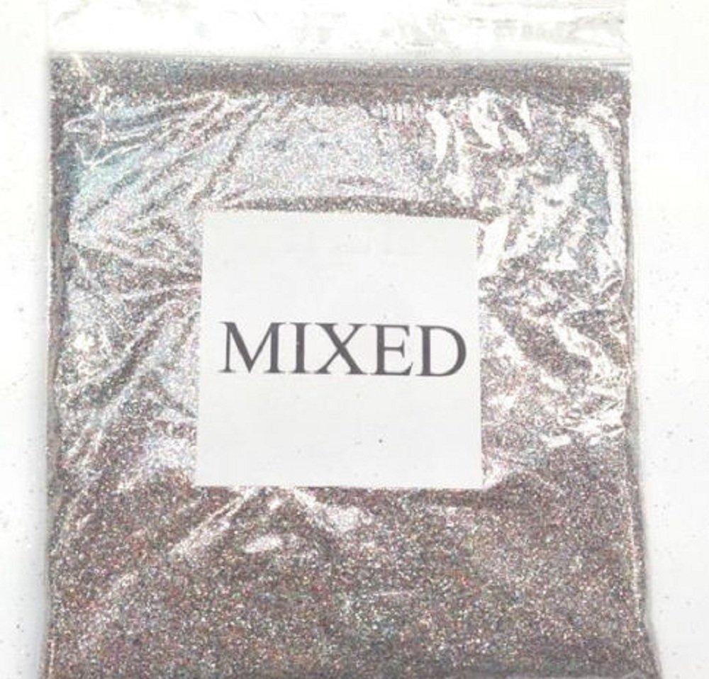 Victoria Street Multicolor 100G Holographic Mixed Glitter Ultra Fine Wine Glass Art And Craft Nail Art S...