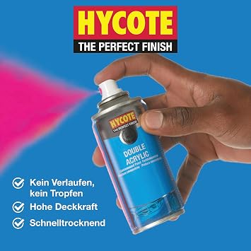 Hycote XUK0272 glossy black 400ml