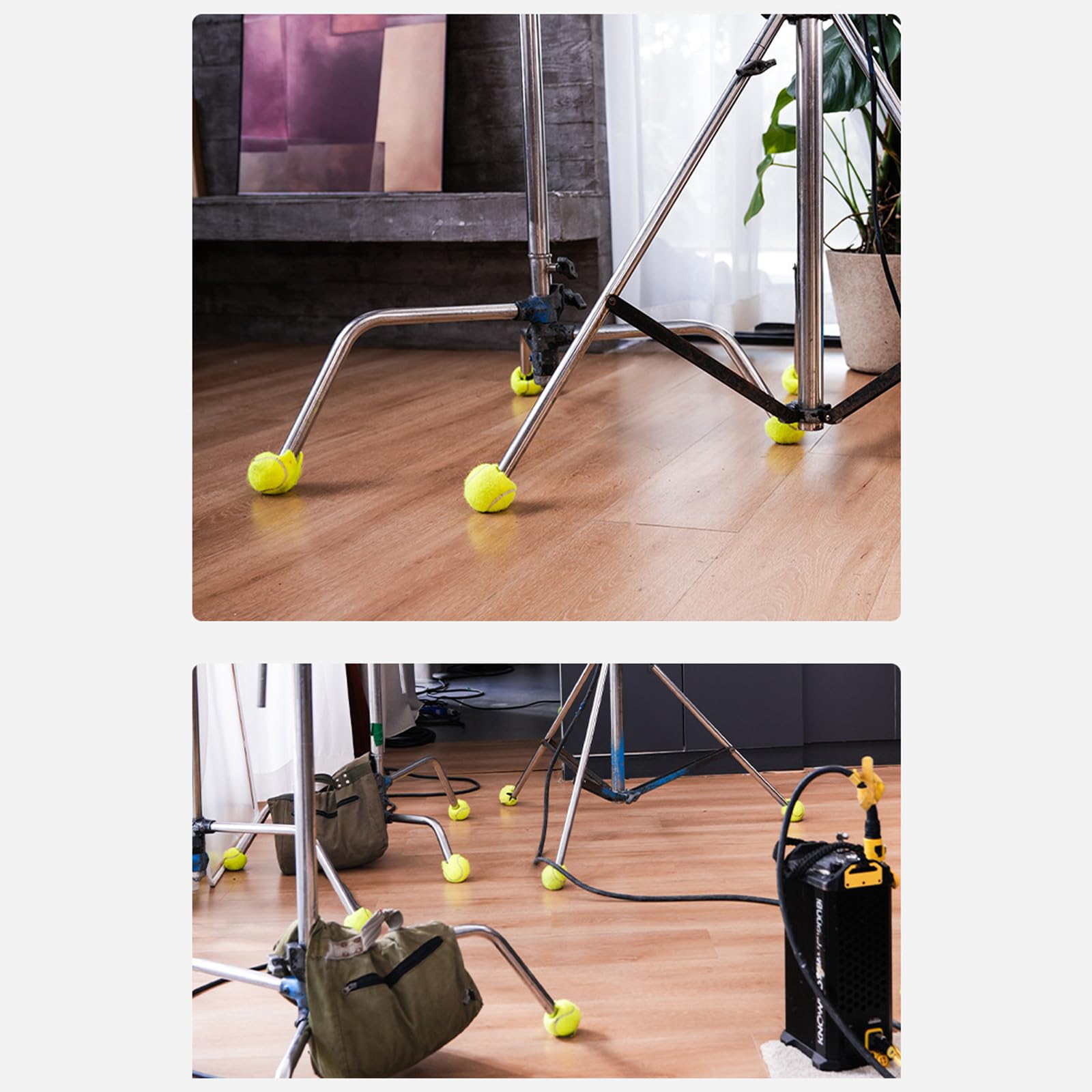 12 almohadillas de tenis para trípodes de fotografía, equipo de estudio y soporte de iluminación, accesorios para exteriores, colchones antideslizantes