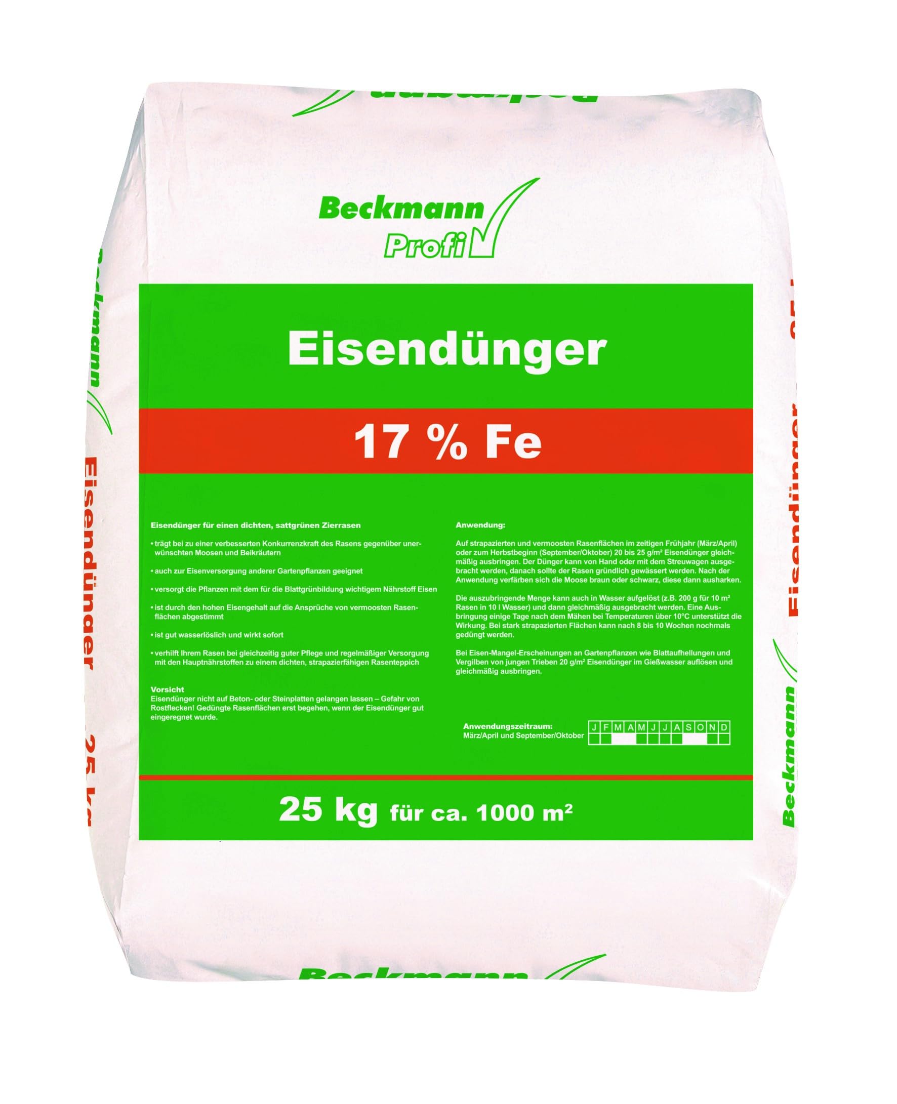 Beckmann Profi Eisendnger, 25 kg : Amazon.de: Garten