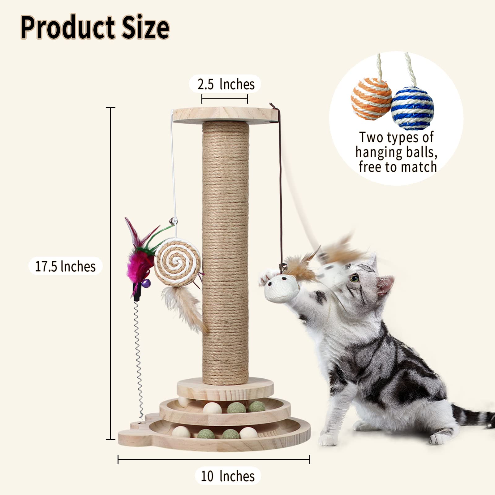 Griffoir,Planche à Gratter Pour Chat,grand Grattoir Résistant à L'usure,papier Ondulé