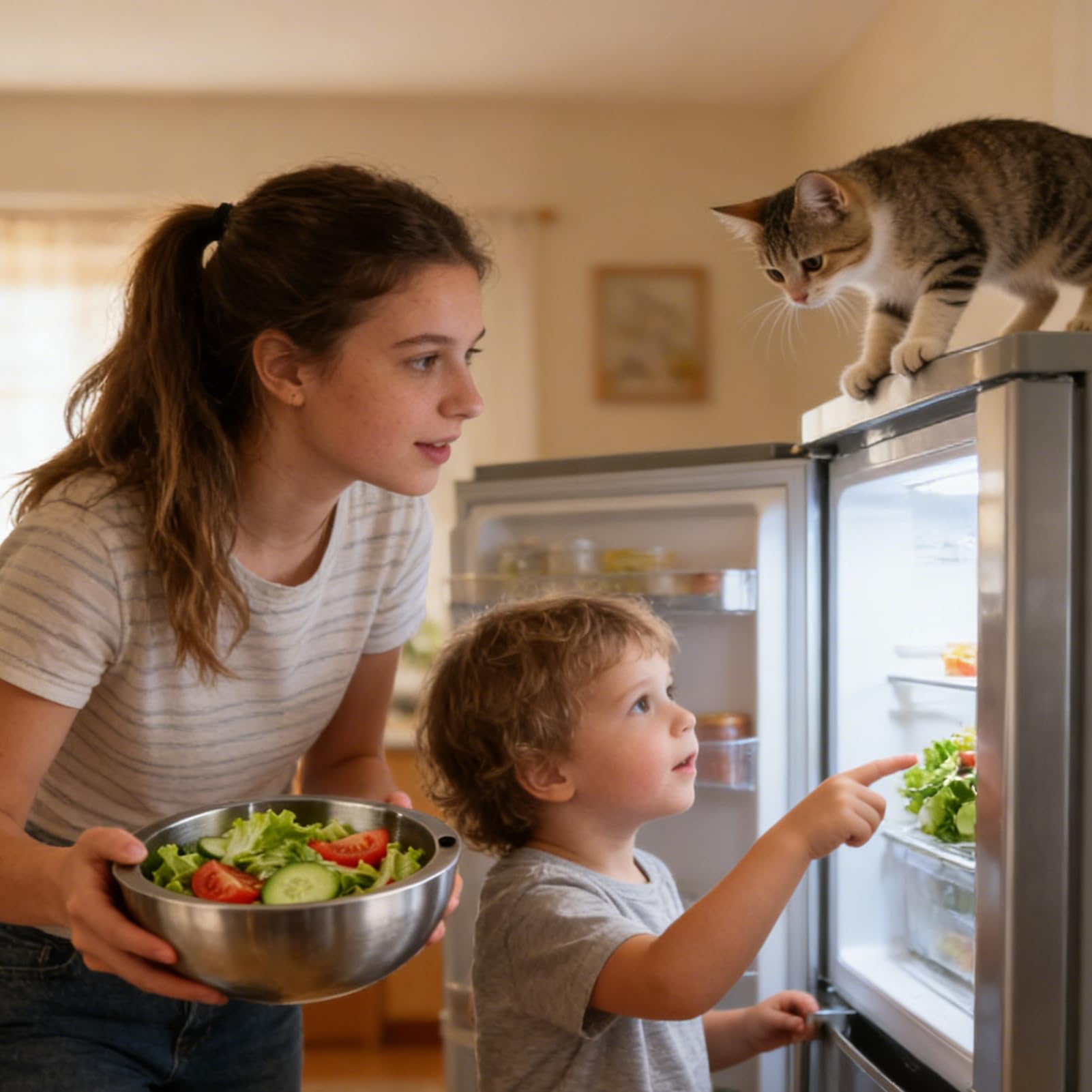 Ciotole Da Servizio In Acciaio Inossidabile Contenitore Rotondo Alimentare | Refrigerante Intingoli Per Salsa Condimenti Salse Insalate Alimenti Caldi Freddi Antipasti Spezie