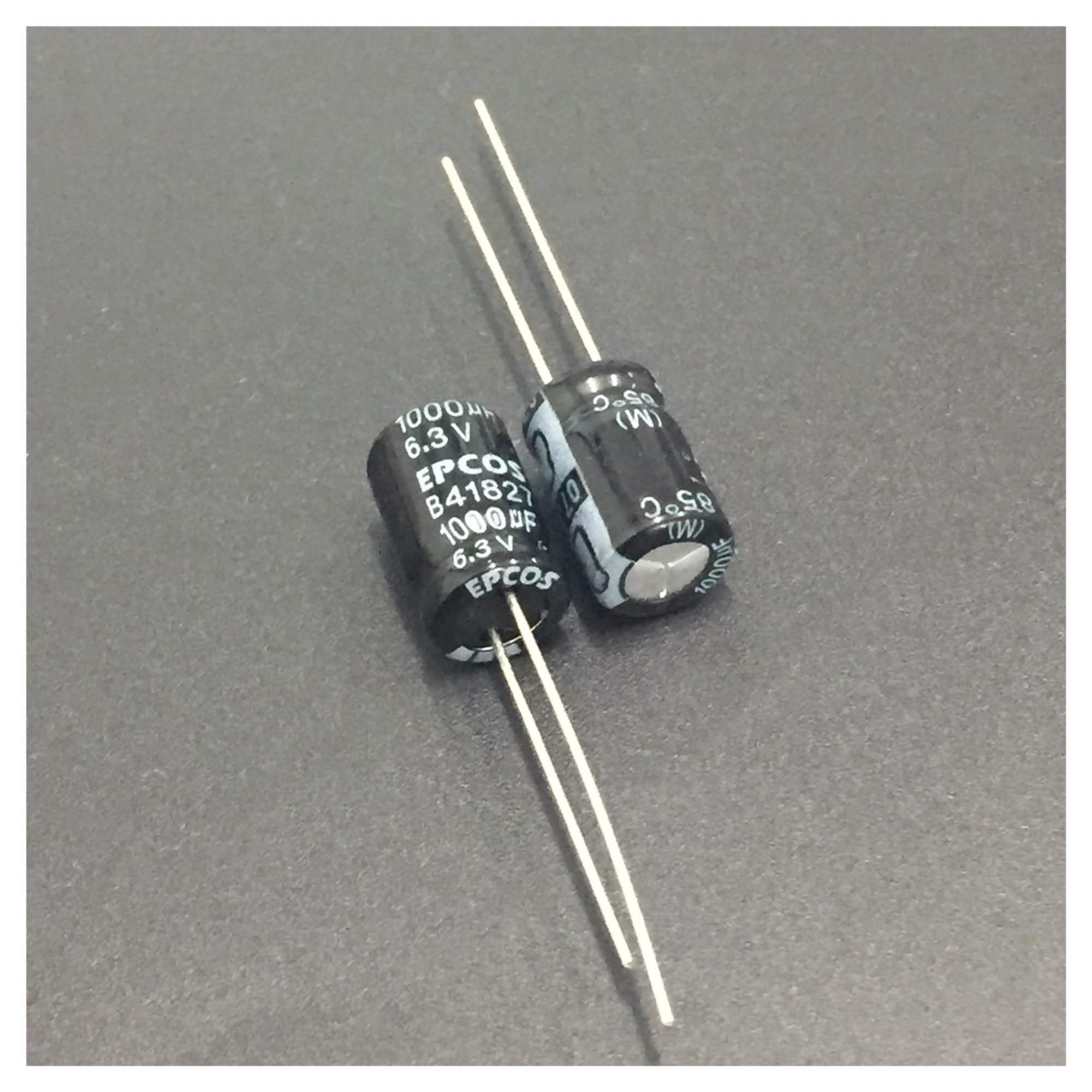Condensateur 1000uF 6.3V B41827 pour filtrage audio et projets de robotique