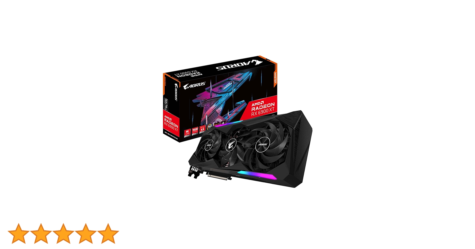 Amazon | GIGABYTE AORUS Radeon RX 6900 XT Master 16G グラフィック