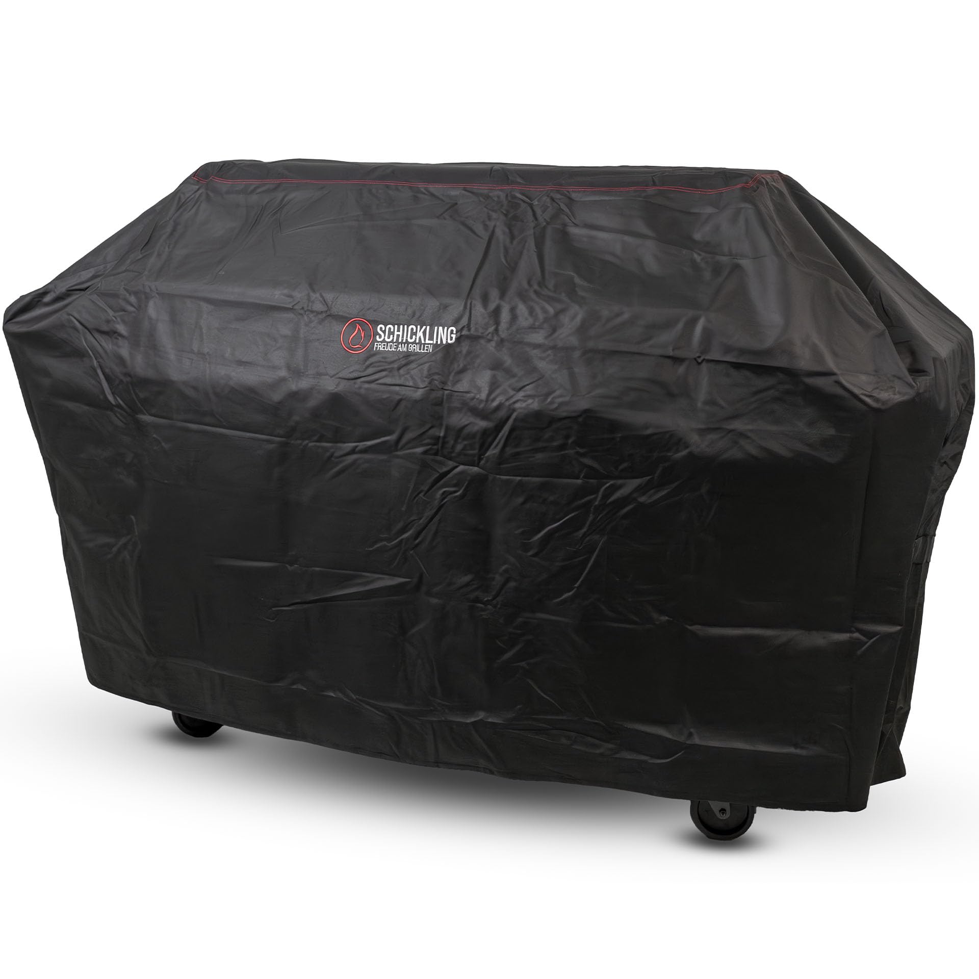 Schickling Grillabdeckung Wetterfest XXL - Abdeckhaube Grill - Wasserdichte Grillhaube - BBQ Cover - 125(H) x 69(T) x 194(B) cm - UV Beständig - Material PVC 600D - Passend für Big Rocket & Profistar