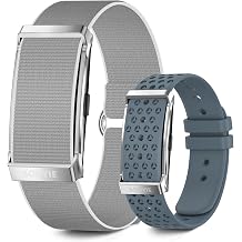Smart Bracelet for Men Women, Health Activity Fitness Trackers, 24H Sleep Tracker, 24/7 Continuous Heart Rate/Blood Pressure/HRV/Stress Monitor, 170+ Sports Modes Smart Wristband with 2 Bands Free APP