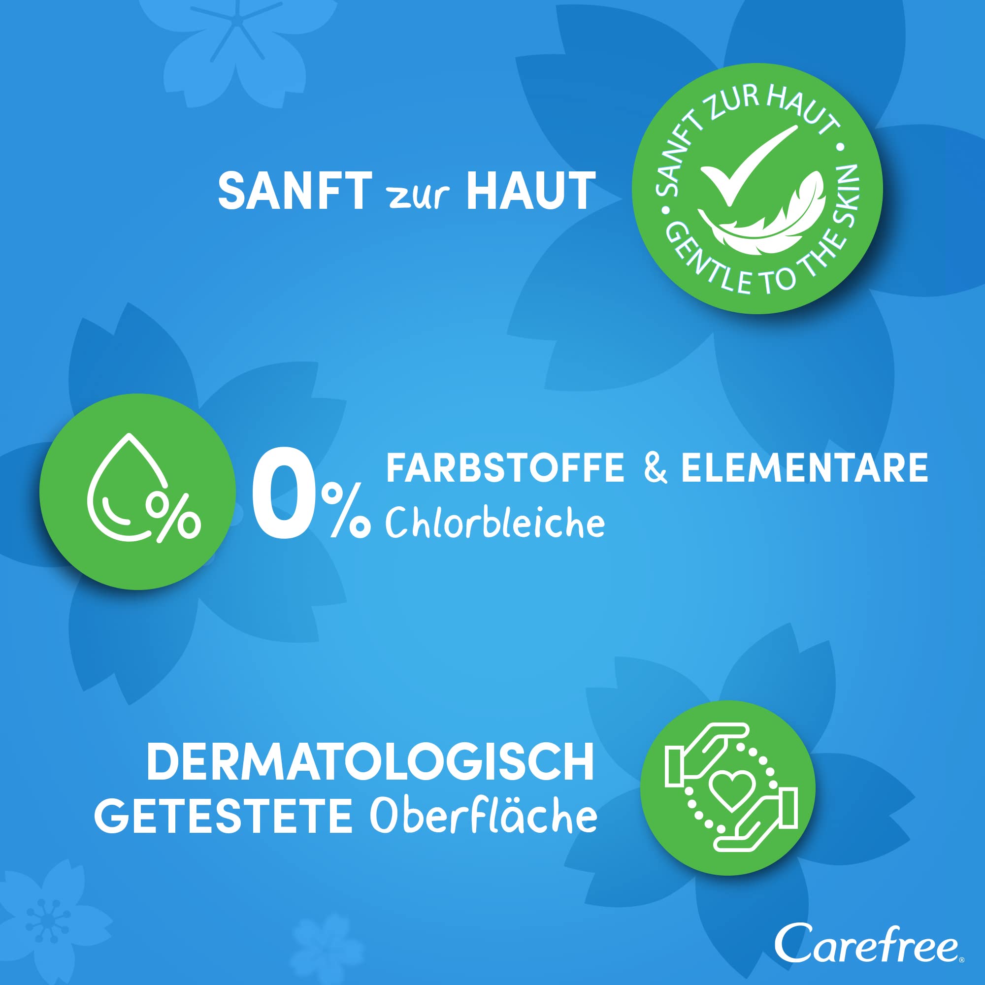 Carefree Wkładki higieniczne Cotton Feel Normal o świeżym zapachu, 100% oddychające dla długotrwałego uczucia świeżości, rozmiar normalny, 100 sztuk