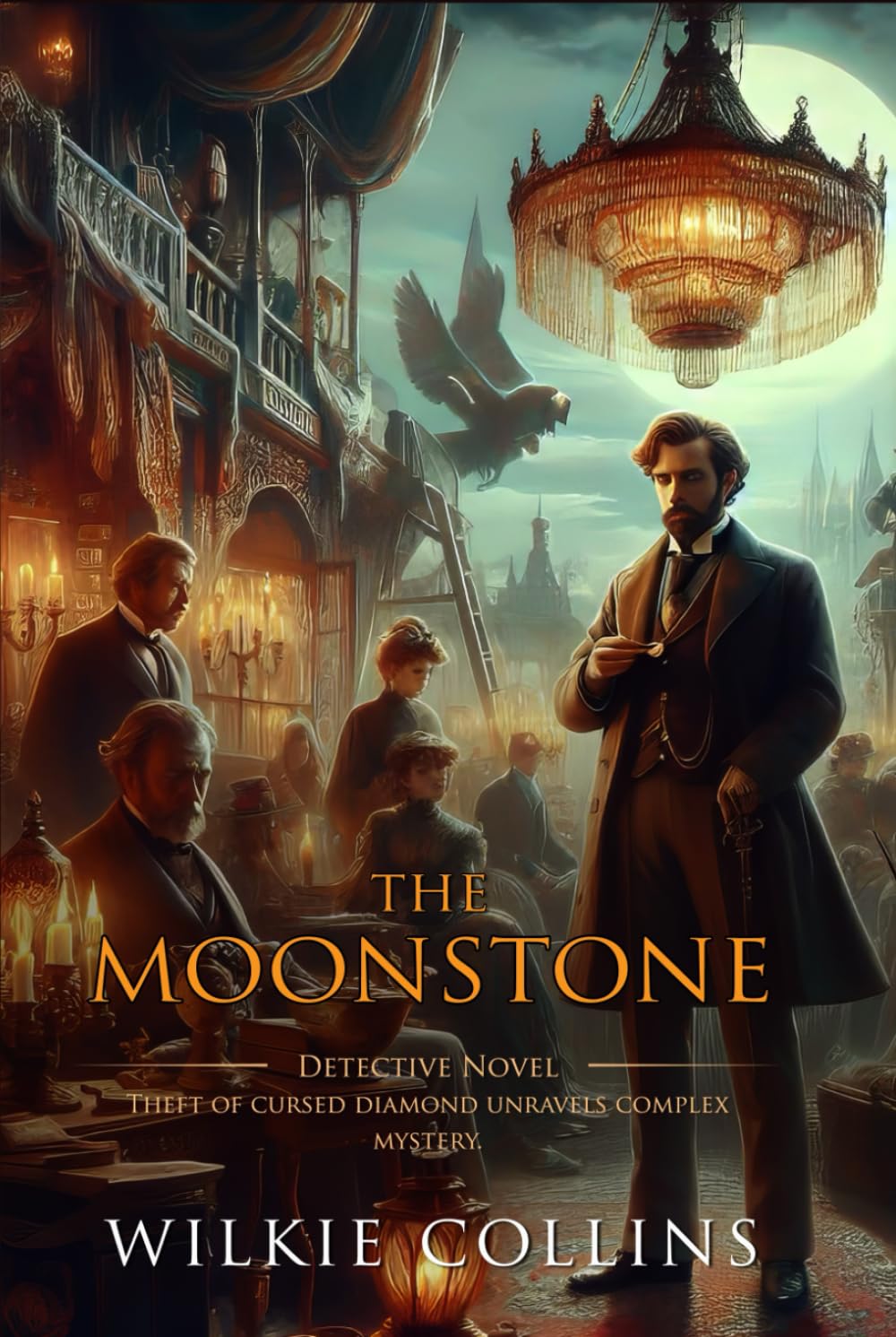 The Moonstone: Complete with Classic illustrations and Annotation