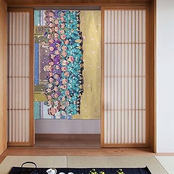 Amazon｜人気 忍たま乱太郎 (2) のれん 間仕切り 目隠し 暖簾