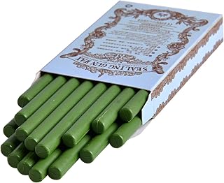 Green Glue Gun Sealing Wax Stick for Wedding Invitation Letter Envelope Wine Bottle