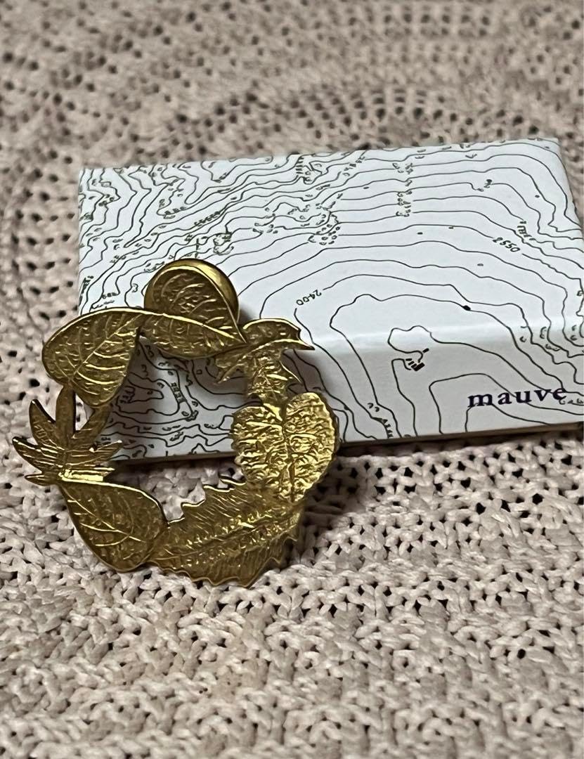 上高地ビジターセンター バッジ mauve