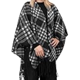 Shawl Wraps for Women, Open Front Cape Ponchos for Women, Oversized Womens Poncho Shaw for Spring Fall Winter
