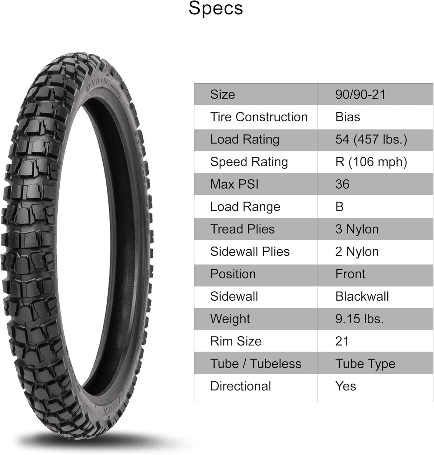 Tusk Dsport Adv Tires : R/DRZ400 - Foto 5