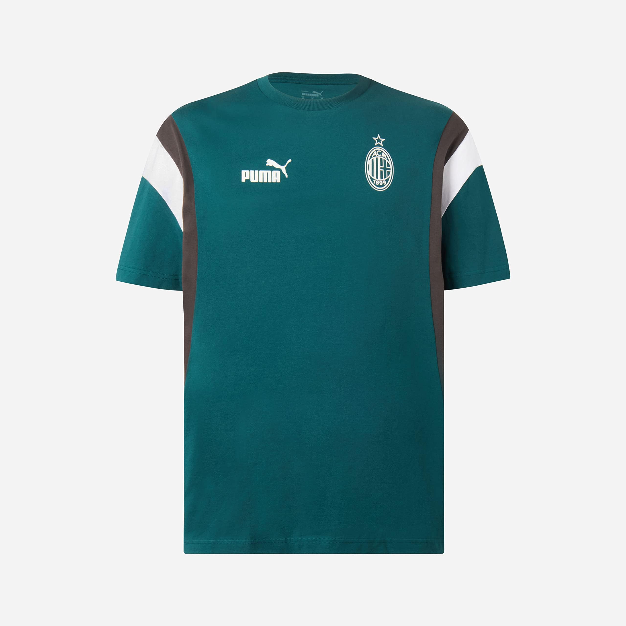 AC Milan 769339 FtblArchive Tee T-Shirt Men's Varsity Green-Flat Dark Gray XL
