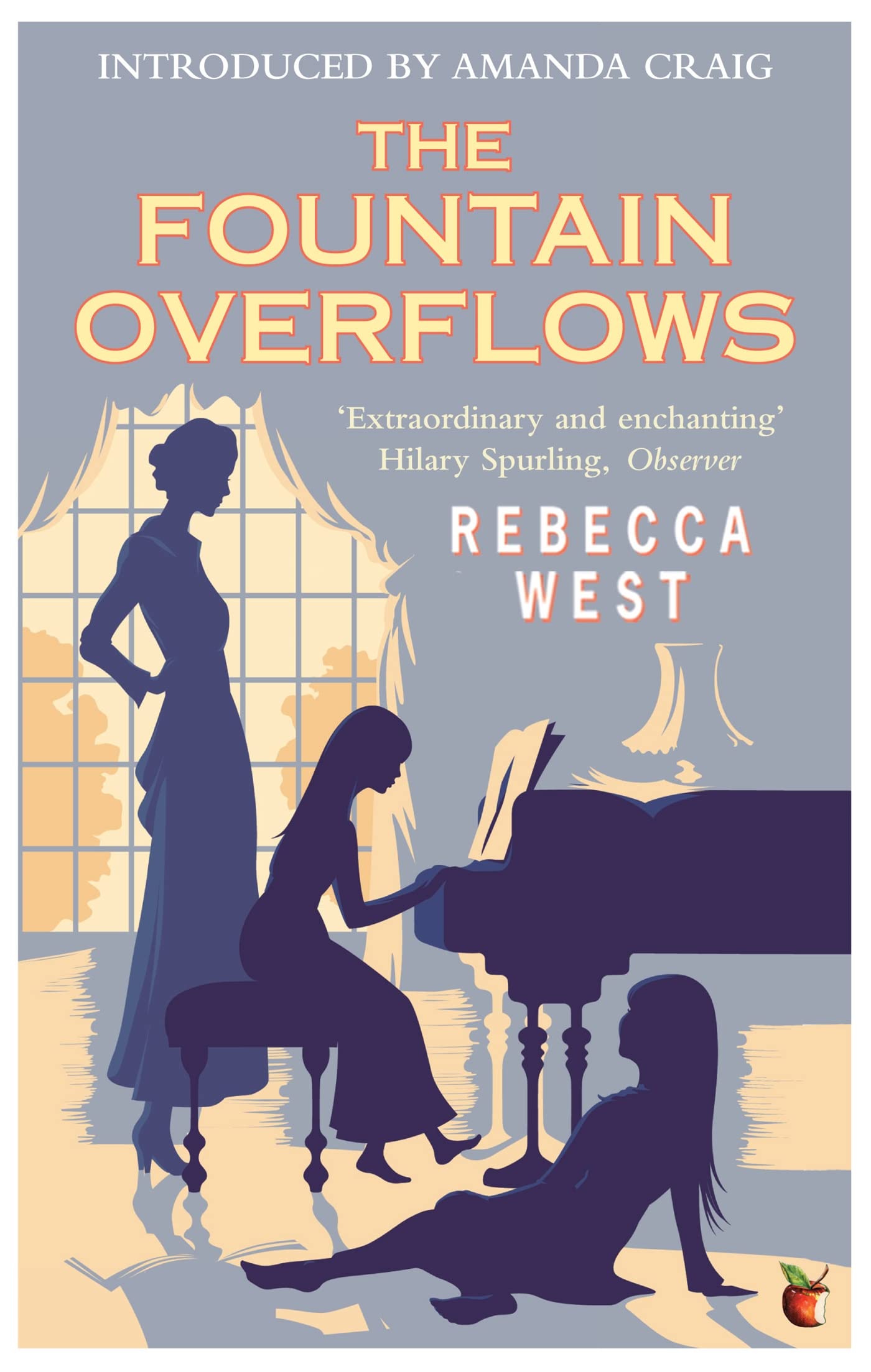 The Fountain Overflows by Rebecca West (Paperback Book)