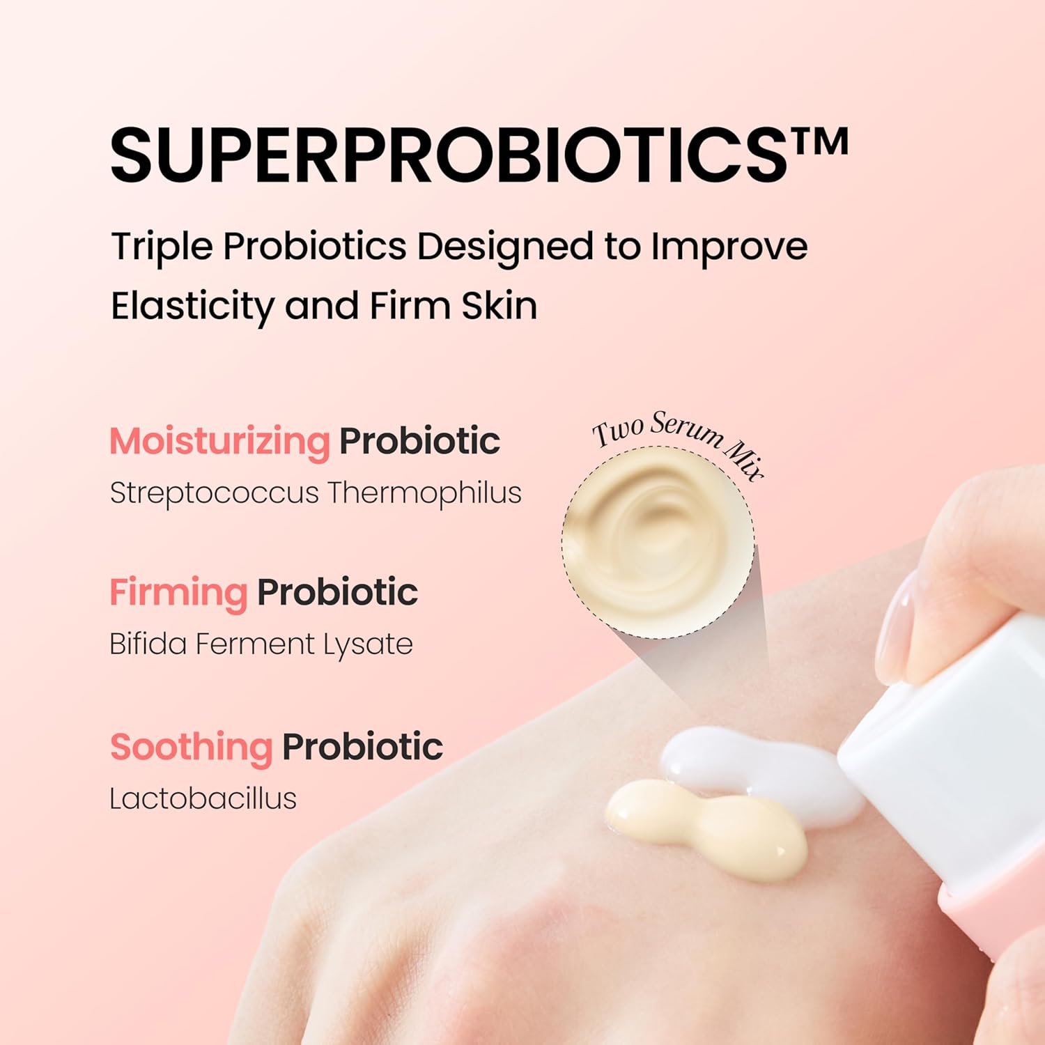 [K-Beauty] Neogen Dermalogy Probiotics Double Action Face Serum w/Lactobacillus, Bifida & Collagen | Firming Glass Skin Serum Moisturizer 1.54 fl oz