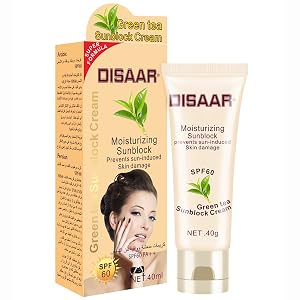 DISAAR BEAUTY Sunblock Cream Refreshing Sunscreen Face Neck Arms Skin Damage SPF 60 90 PA UVA UVB Protection