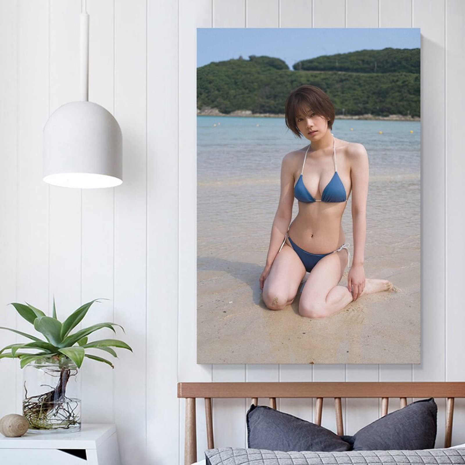 Amazon.co.jp: 佐藤美希HD写真ポスター12 キャンバスアート