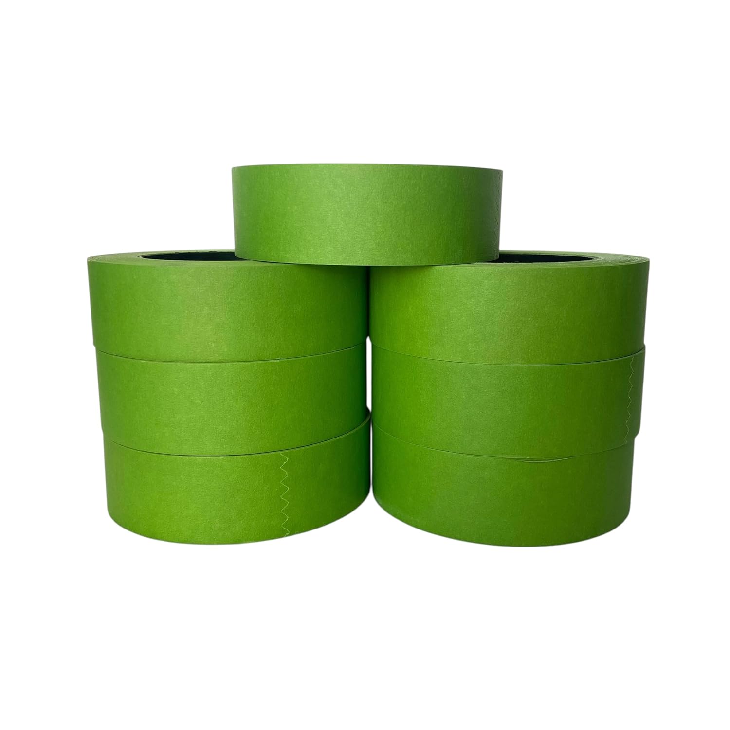 32 Rolls 1.5" X 60 Yrds Green Painters Masking Tape Factory Seconds