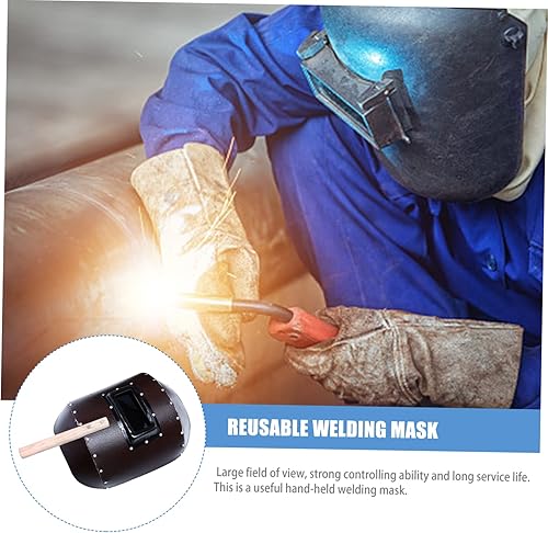 Miniatura 7 de Housoutil Gafas de soldadura con sensor de luz de casco de soldadura para máscara protectora de cara de soldadura eléctrica