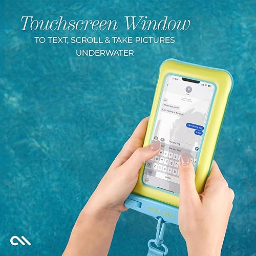 Miniatura 3 de Case-Mate Funda impermeable IP68 para teléfono  Funda flotante impermeable con cordón cruzado  Esenciales de viaje para playa y cruceros  Compatible