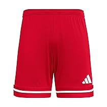 adidas Uomo SQUADRA25 Short, Team Power Red 2, Team Power Red 2, White, 3XL
