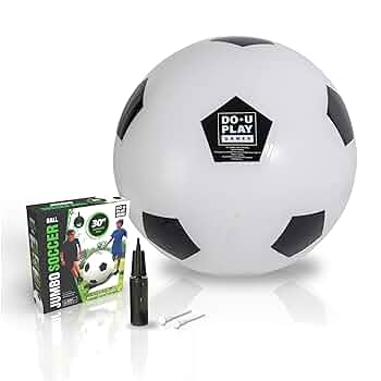 Amazon.com: Hape DO-U-Play Games Jumbo Soccer Ball, 30