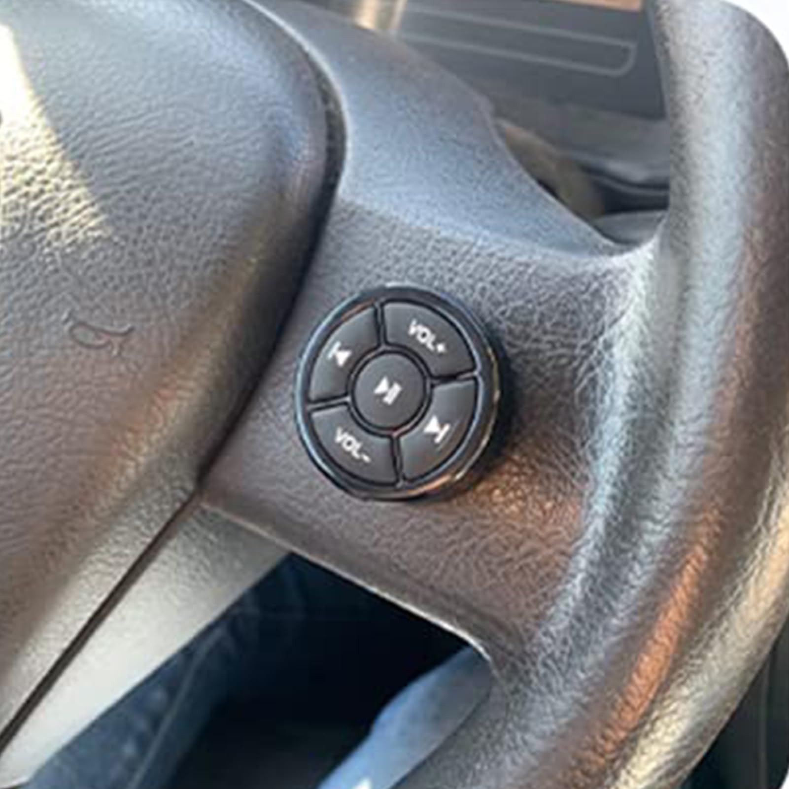 Bouton de télécommande de Volant de Voiture | Contrôleur Radio à Bouton multimédia | Télécommande multimédia de Voiture | Bouton multimédia au Volant | Télécommande de Musique multimédia