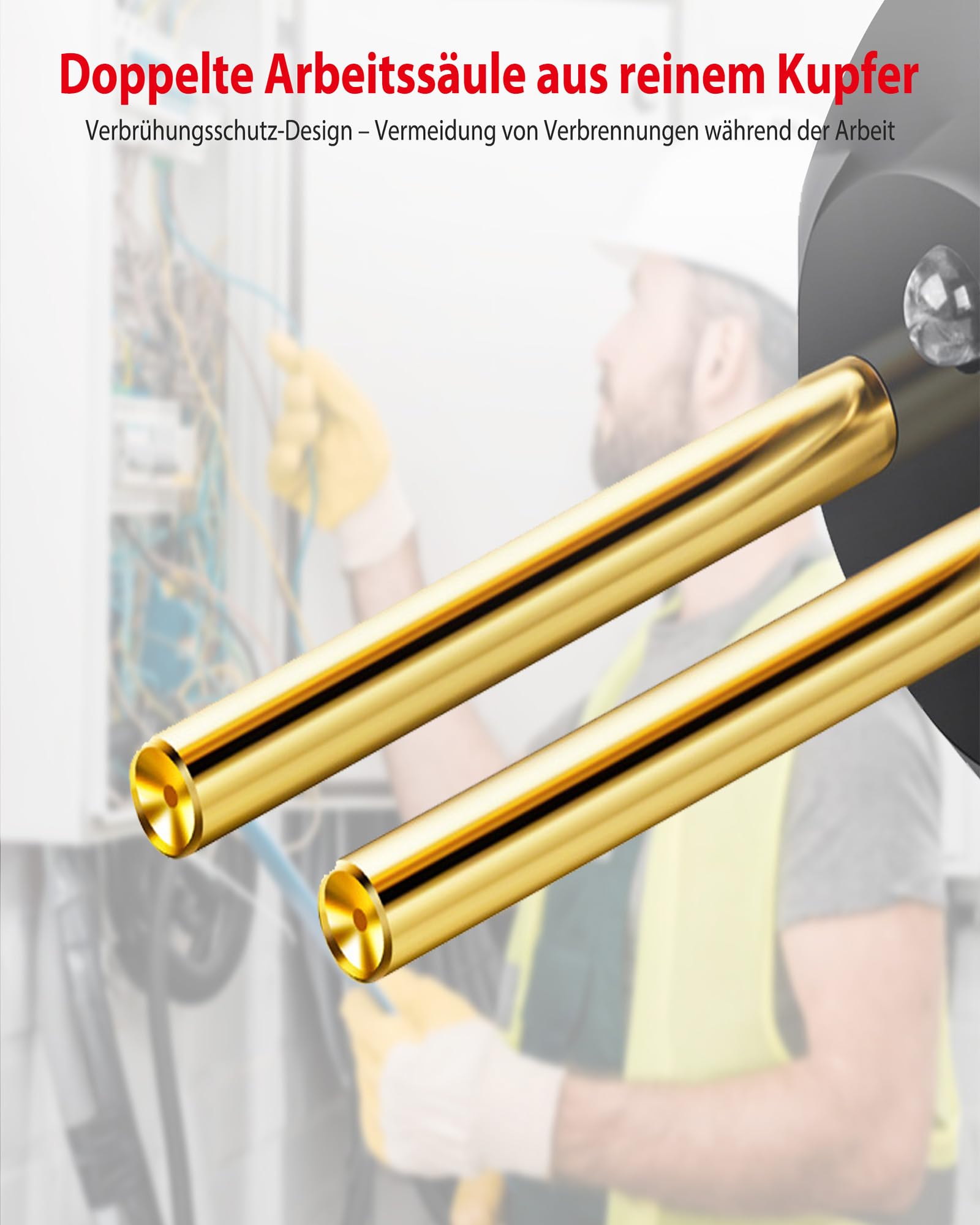 100W Plastik Kunststoff Schweißgerät: Plastic Schweißen Reparatur Set Auto Handschweißgerät Reparaturset mit 200PCS Schweißnagel für Plastik Autoteile Stoßstange