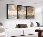 ASDCEUTICALS Framed Canvas Art mural - Floral Esthétique Decor mural Delicate Magnolia Peintures Fleurs blanches vibrantes Photos Artwork pour le salon Chambre à coucher Bureau Cuisine 40cm X 60cm X 3 Panneaux
