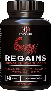 HGH Supplements for Men & Women - Regains Natural Anabolic Muscle Growth & Human Growth Hormone for Men, Muscle Builder for Men, Muscle Recovery Post Workout Supplement, 60 Protein Pills