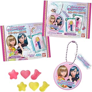 バンダイ(BANDAI) オシャレ魔女 ラブ and ベリー ミラーチャーム＆グミ 12個 BOX 食玩