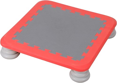 Mini Trampoline for Kids, Rebounder Bouncing Board with Non-Slip Base, Max Load 200 lbs, Bounce Board for Kids, Sensory Balance & Bounce Jumping Toy, Gift for Boys & Girls