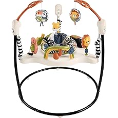 Fisher-Price Baby Bouncer Pink Petals Jumperoo Musical Activity Center with Lights Sounds & Developmental Toys