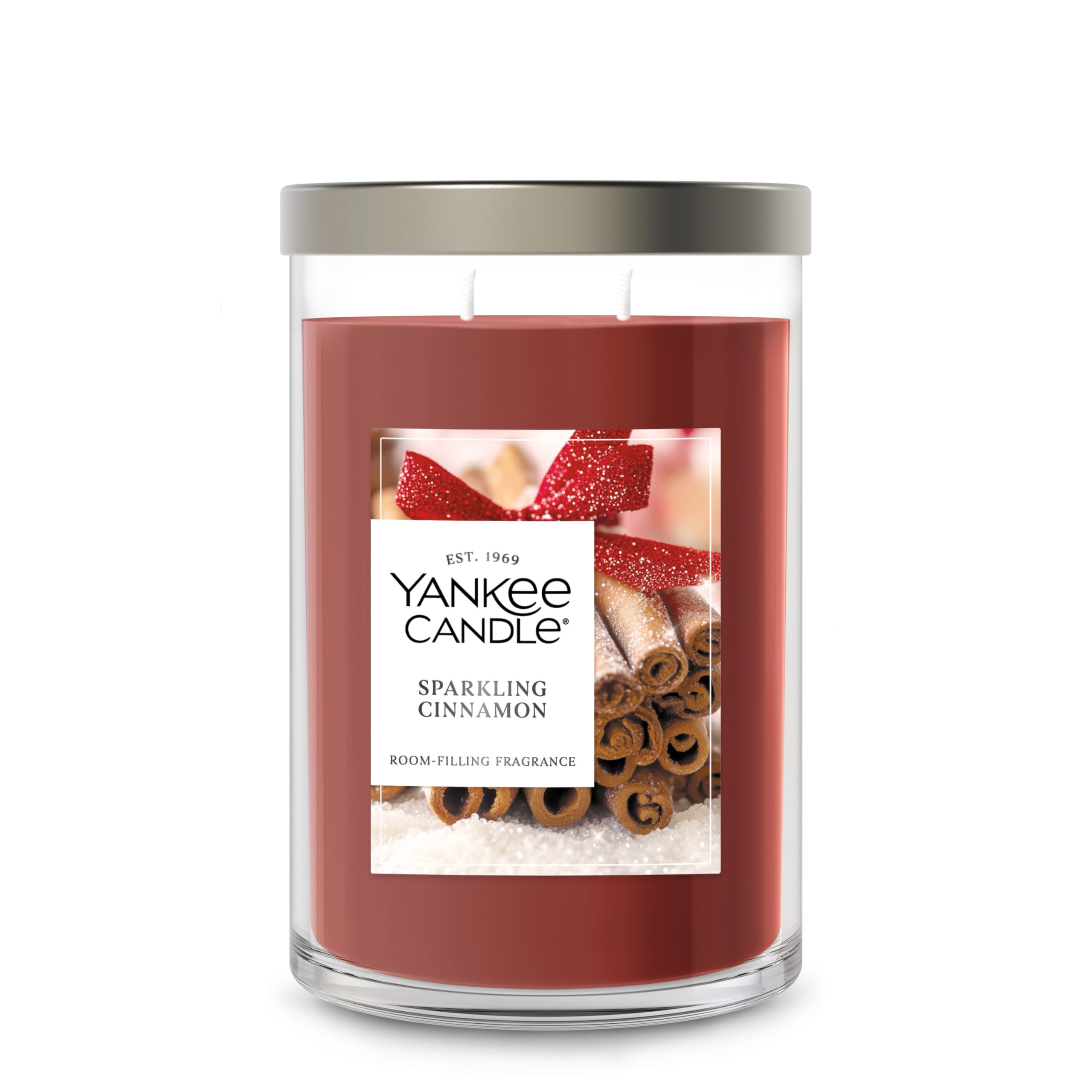 Yankee Candle Grande bougie parfumée Cannelle étincelante