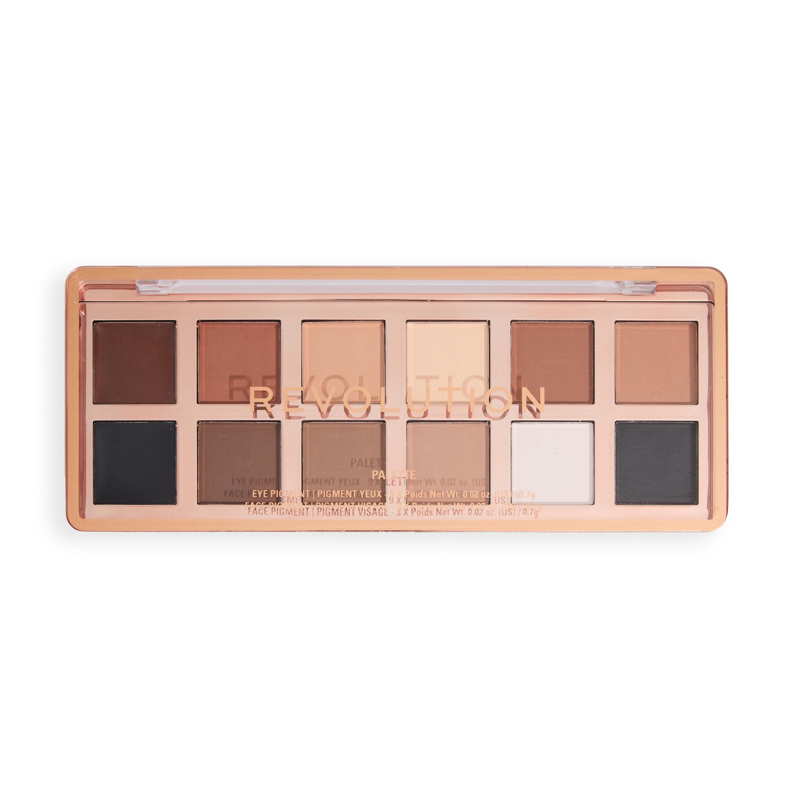 Revolution The Master Icon Matte Nudes Palette